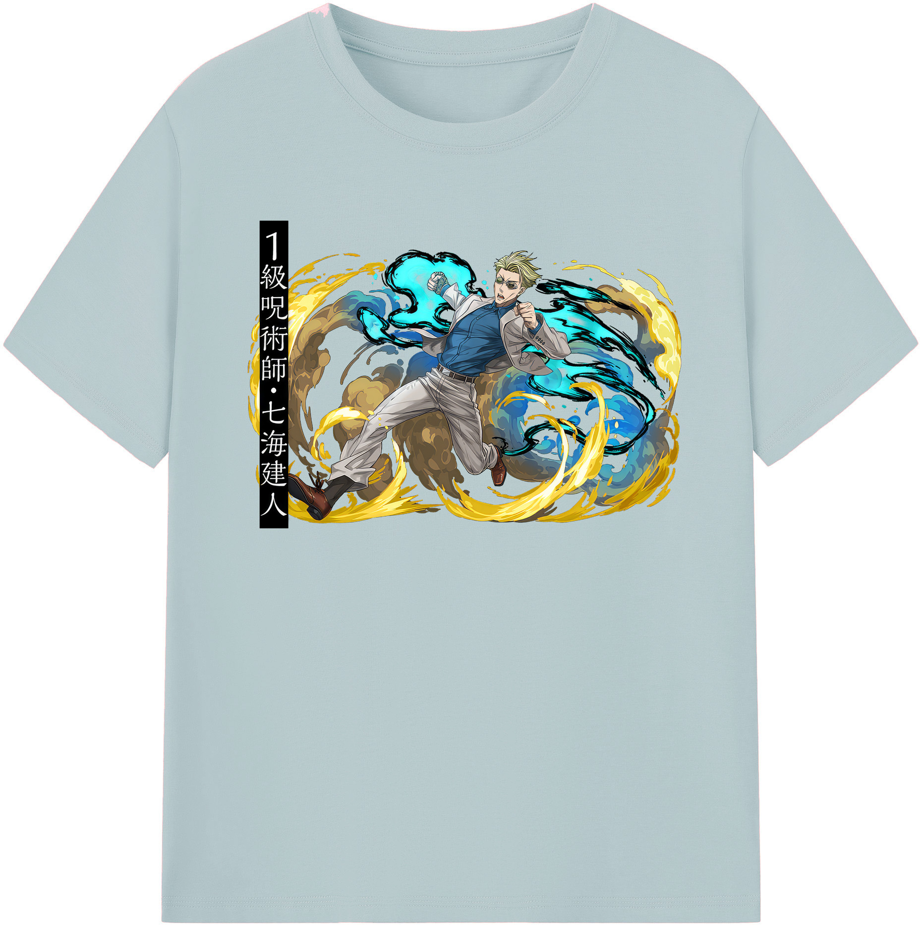 （画像用） 呪術廻戦 Jujutsu Kaisen 綿100％半袖Tシャツ（フロントプリント）